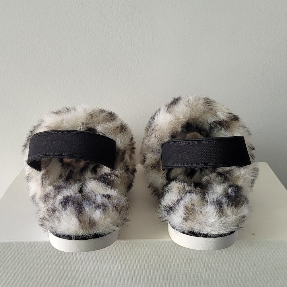 $39 NWT (7) Dolce Vita Pochy Faux Fur Slingback Slipper - Picture 7 of 11